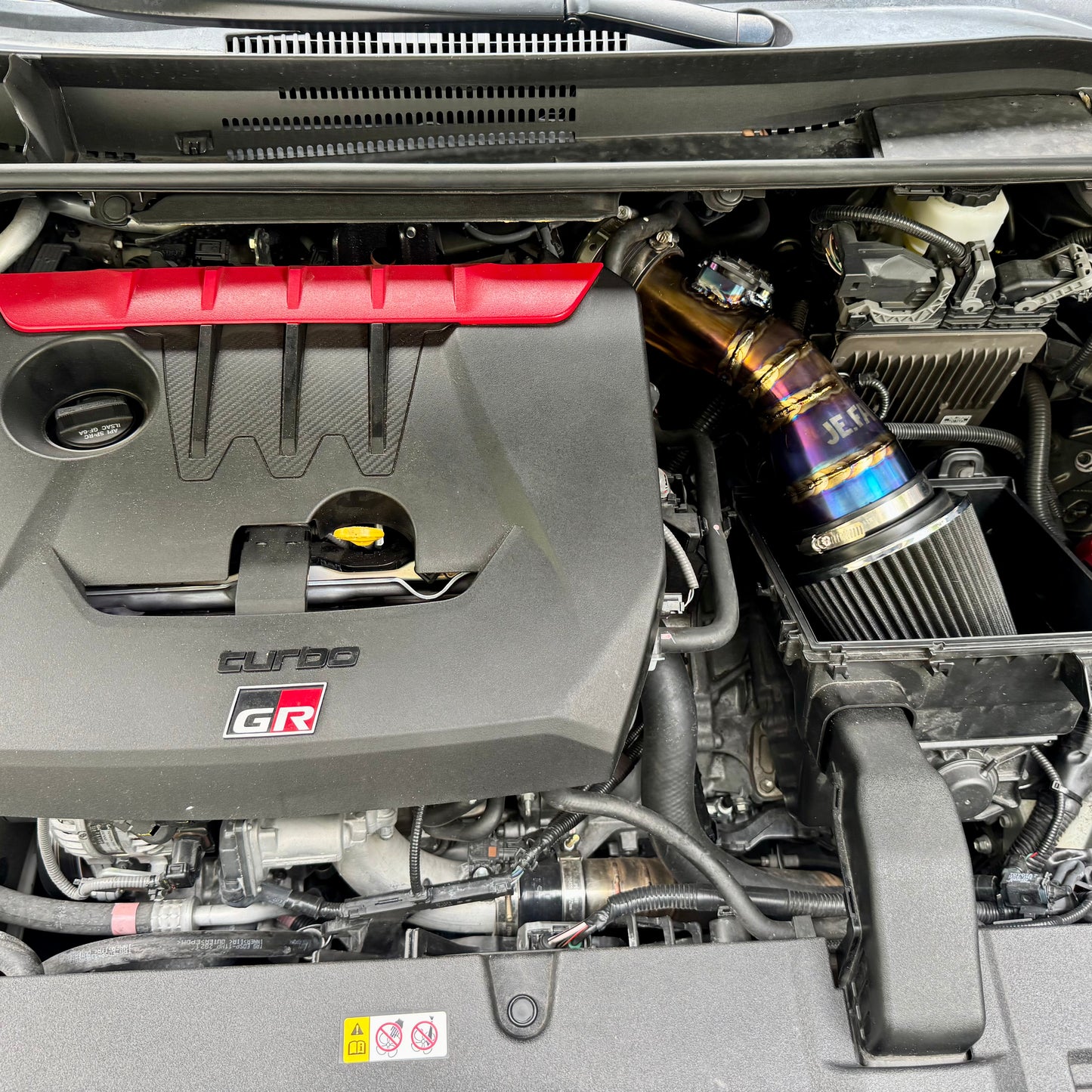 GR Corolla Titanium Short Intake (OEM+) – 3–4”