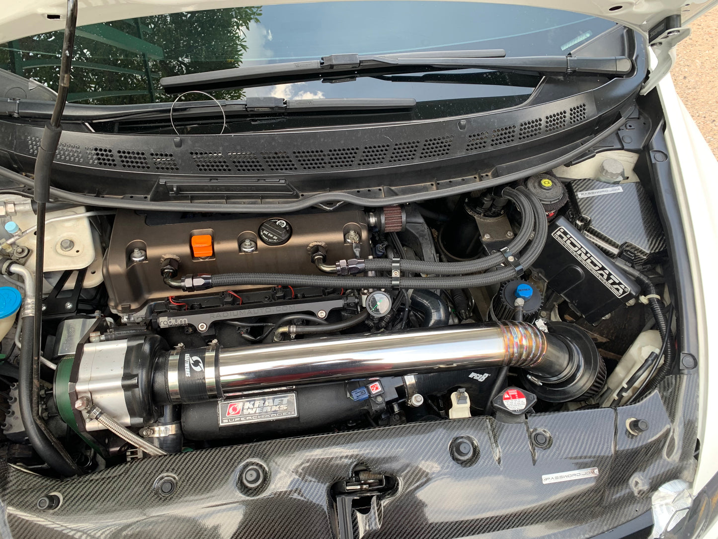 Civic Si 06-11 Kraftwerks Intake (Battery Relocated)
